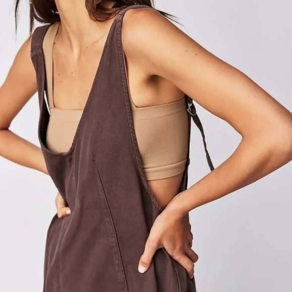 Free people high roller jumpsuit overalls - Picture 2 of 5